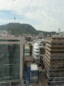 The Spaceship Hidden in Myeongdong