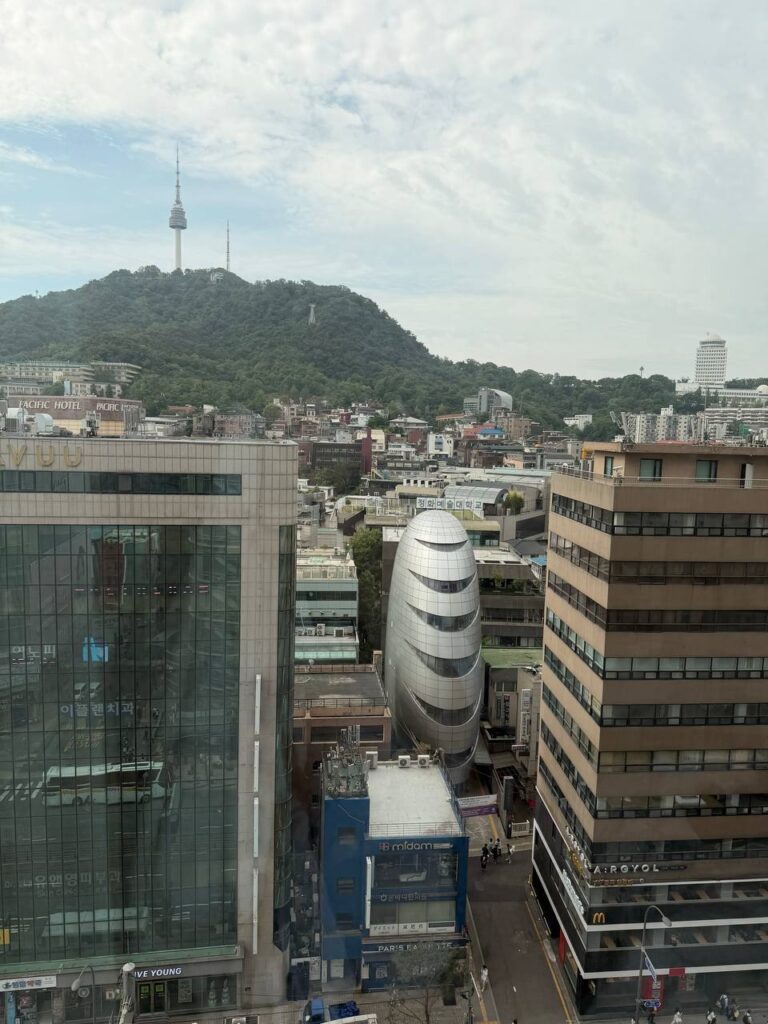 The Spaceship Hidden in Myeongdong