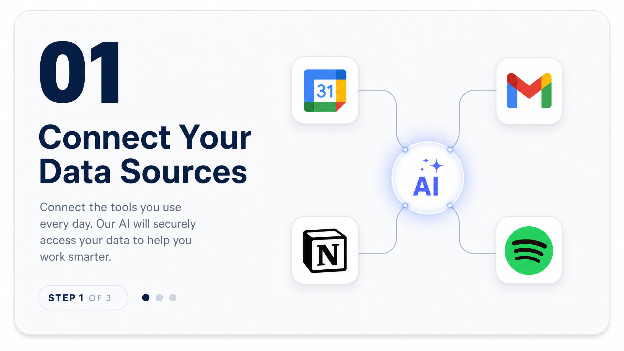 Step 1 - Connect Your Data Sources