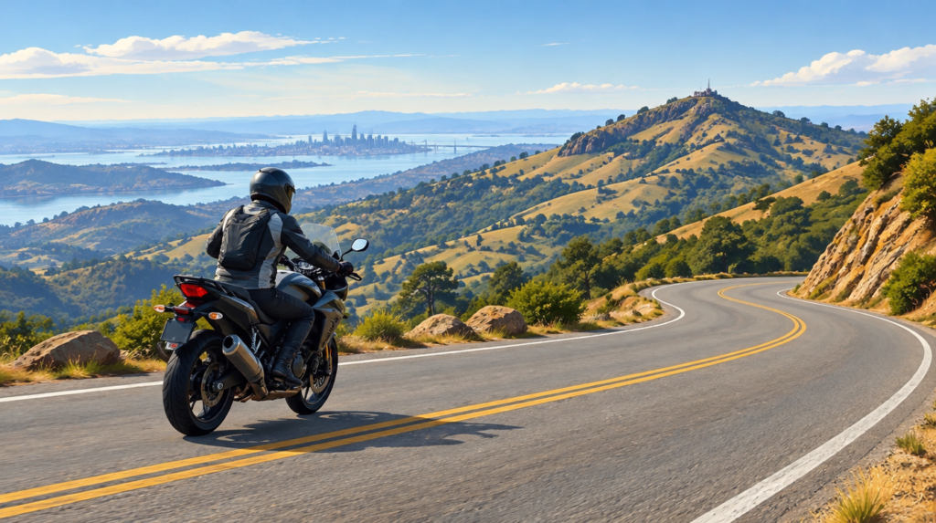 Mount Diablo by Motorcycle: Plan a North Gate–Summit–South Gate Ride